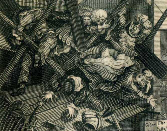 Be careful where you fall